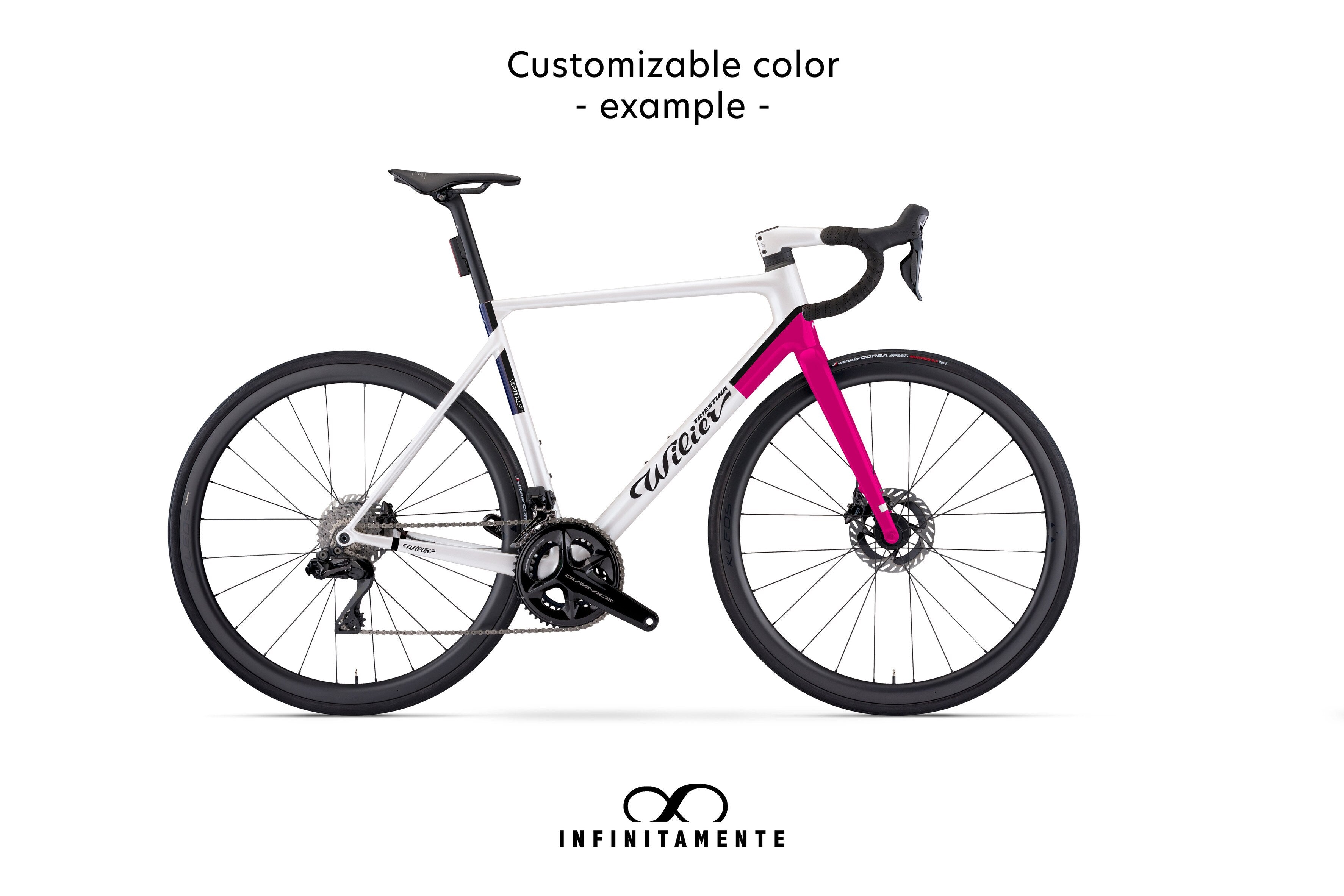 BIKE WILIER VERTICALE SLR FORCE AXS 2X12 E1 POWER METER KLEOS 36