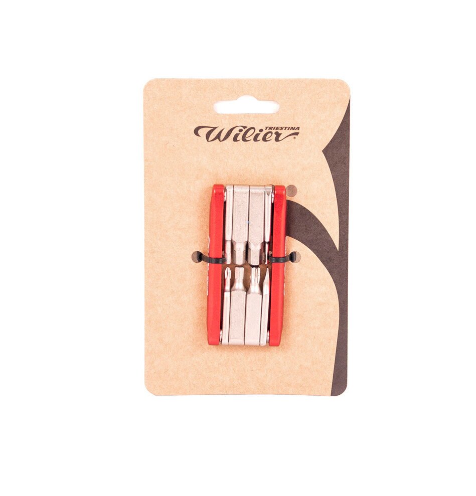 WILIER TOOLS 8 IN 1 ALLOY RED