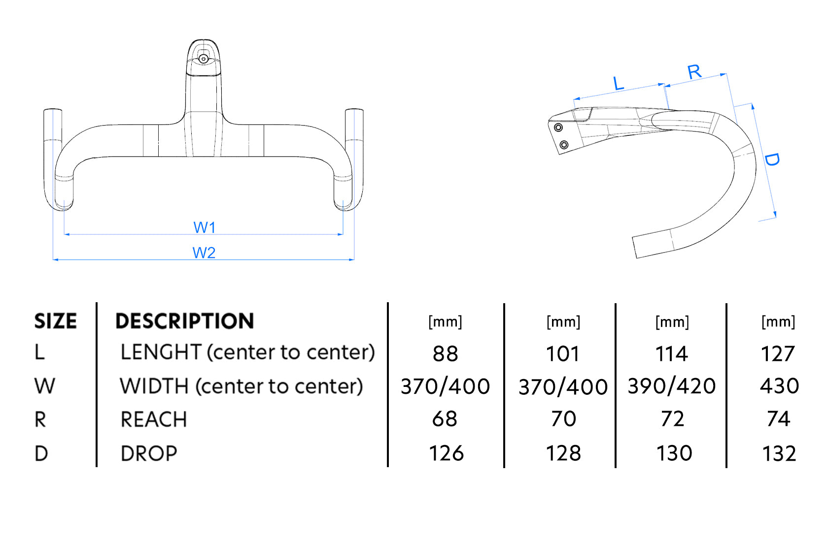 HANDLEBAR WILIER F-BAR